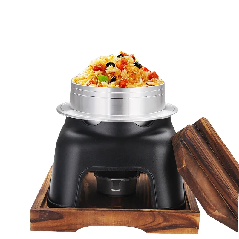 家庭用 220v キャンプ屋外炊飯器食品炊飯器和風炊飯器アルコールストーブ Ortable 蒸し炊飯 O
