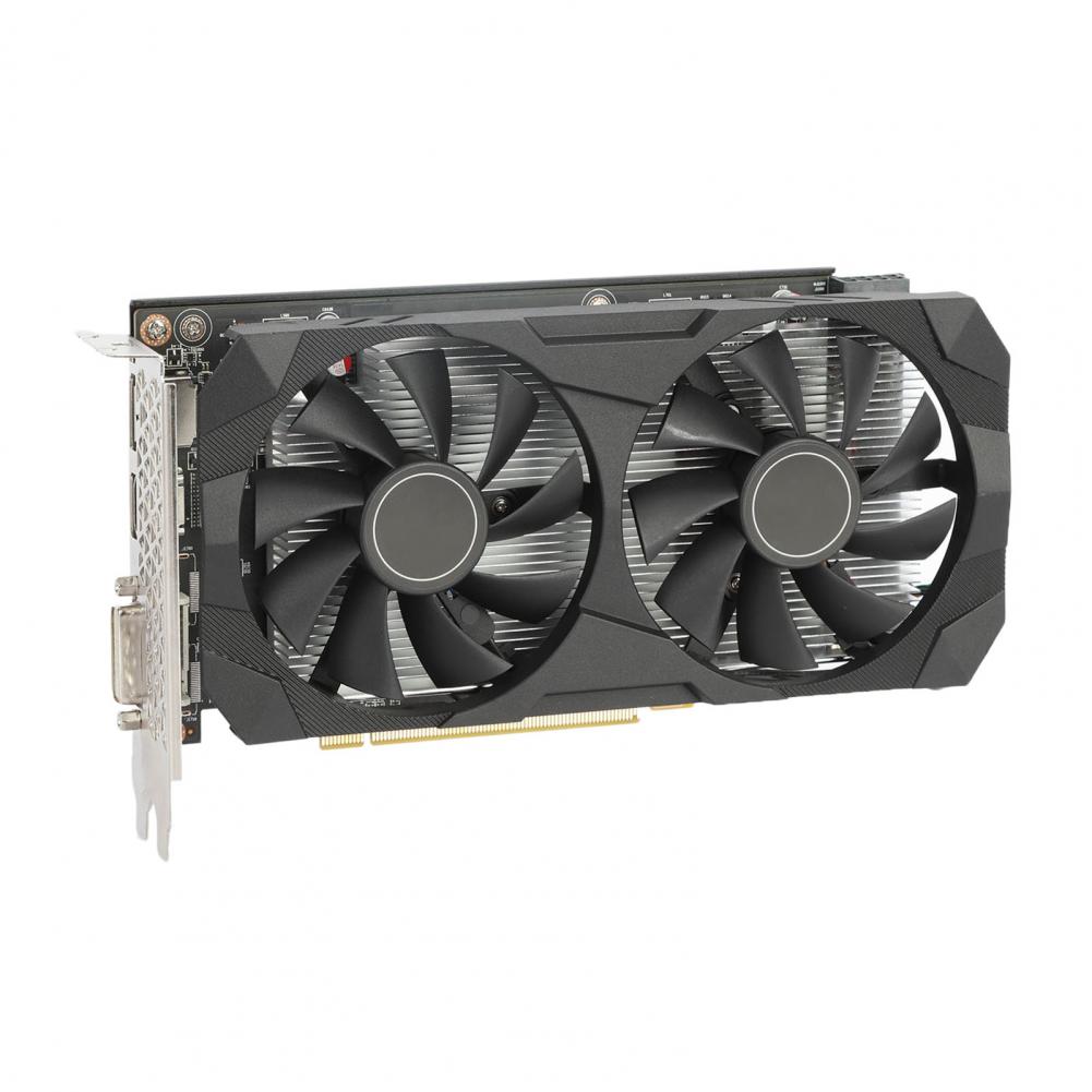 新型RX580グラフィックカード デュアル冷却ファン 8GB GDDR5 256ビット デスクトップPC マイニング ゲーム用ビデオカード コンピューターアクセサリー