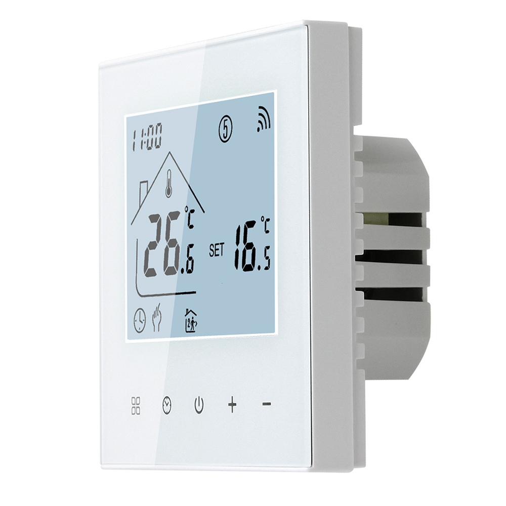1PC M4A 暖かい床サーモスタット Tuya WiFi & No WiFi 3A/16A 電気/ガスボイラー/給湯温度コントローラー