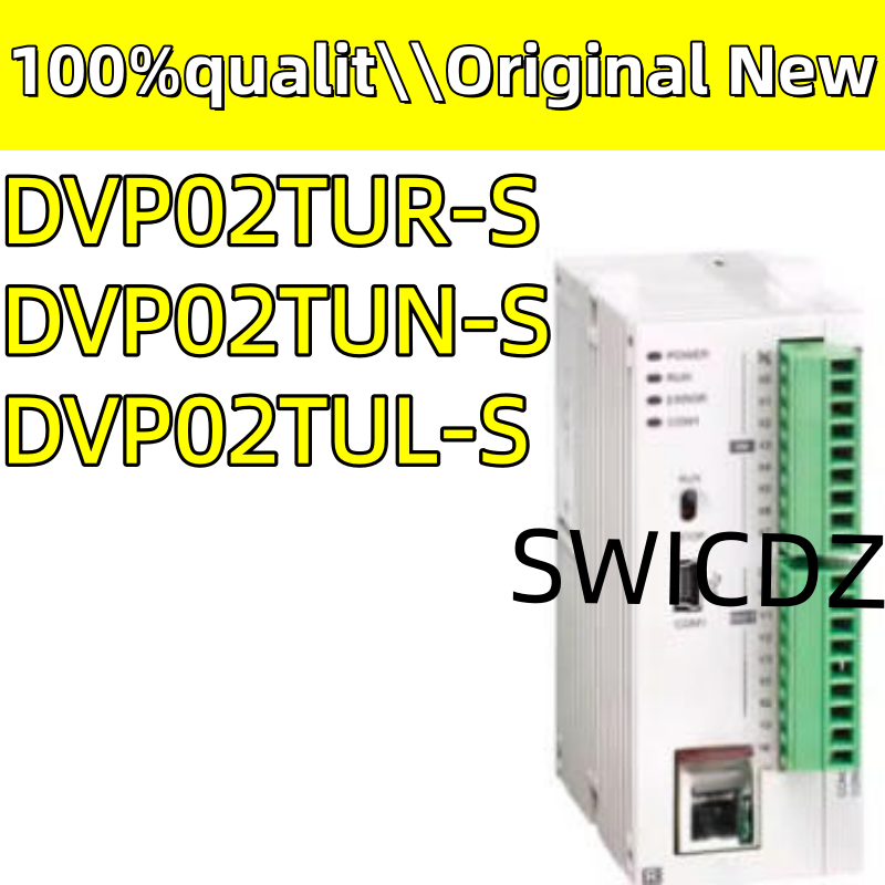 100% 新しいオリジナル PLC DVP02TUN-S DVP02TUR-S DVP02TUL-S DVP-S シリーズ温度制御モジュール拡張モジュールコントローラユニット