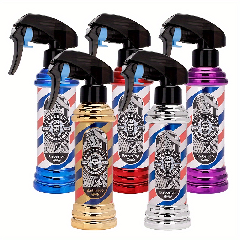Retro Hairdressing Spray  Professional Barbershop Water Sprayer Refillable Fine Mist Spray Bottle for Hair Styling Salon Tools