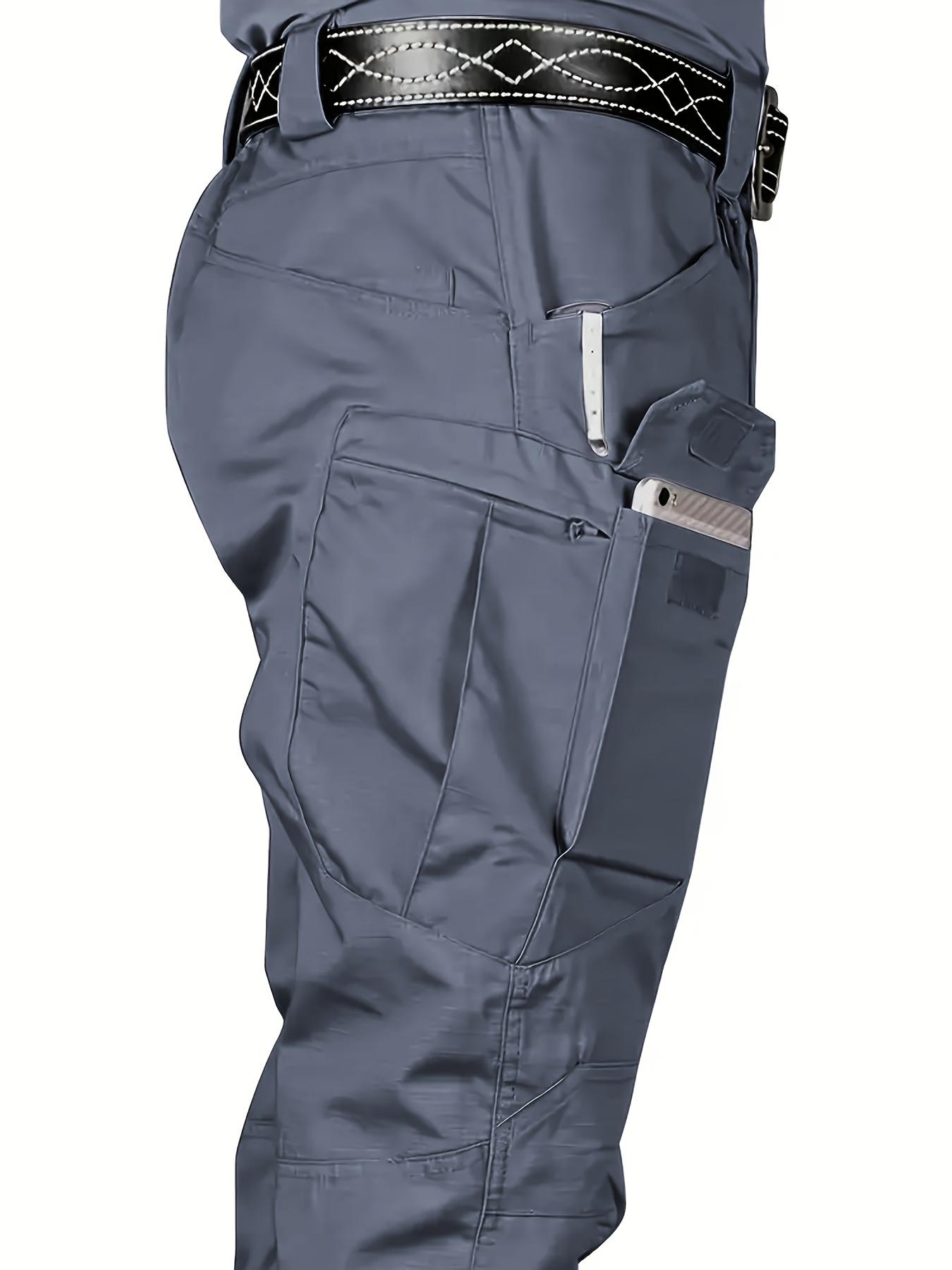 S-6XL メンズタクティカルカーゴパンツアウトドアカジュアルスポーツパンツハイキング釣り防水マルチポケット男性ズボン仕事用