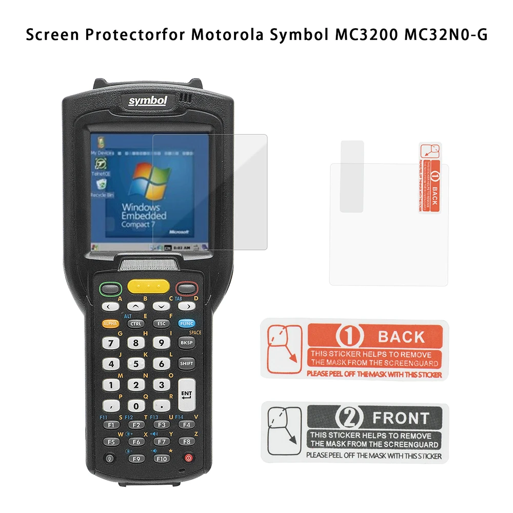 5 個スクリーンプロテクター Motorola シンボルゼブラ MC32N0-G MC32N0-R MC32N0-S