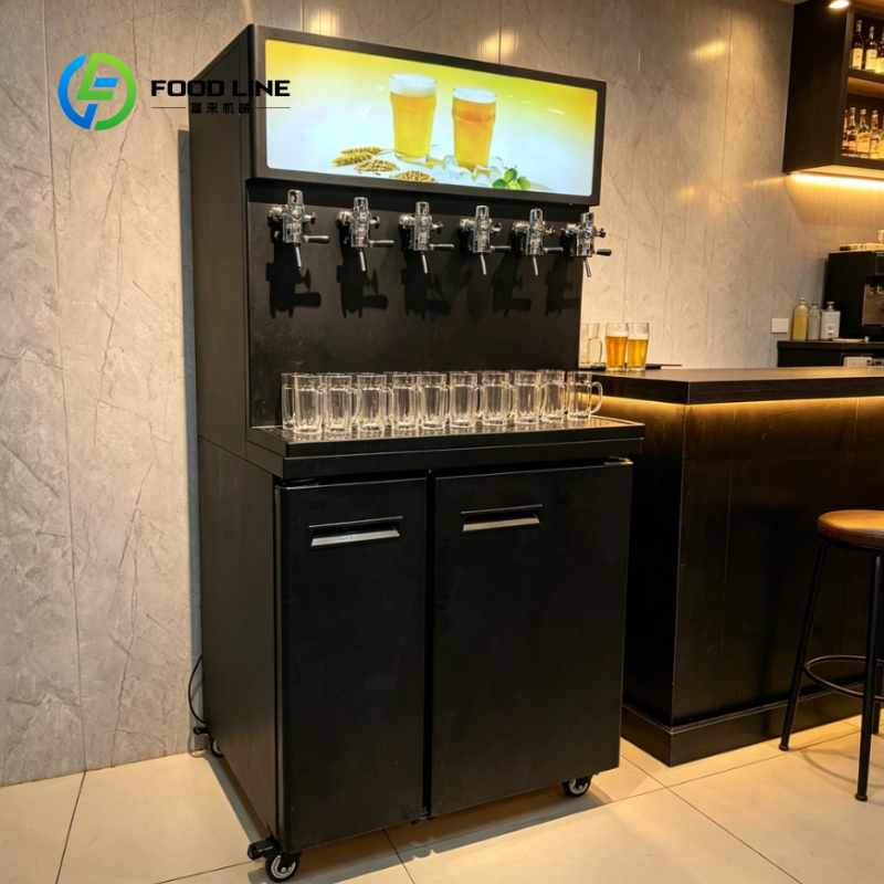 カスタマイズされた商業生ビールマシン減圧ゲージ生ビール自動販売機ホームバーレストランパブ用