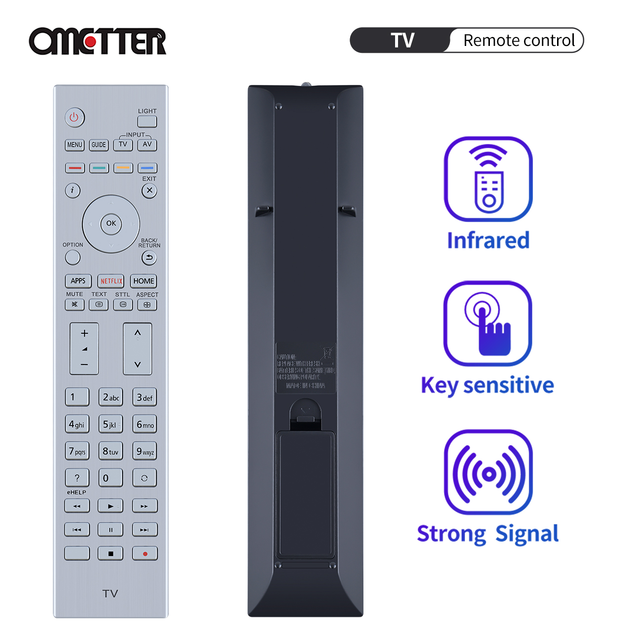 パナソニック N2QAYA000097 テレビリモコンは多くのモデルに適合します