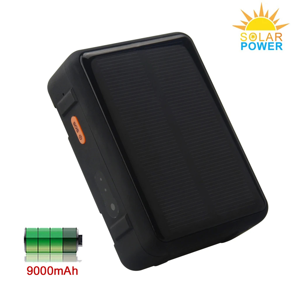 2 グラム GSM RF-V34 羊牛馬農場 GPS トラッカー防水 IP67 太陽光発電マグネット車両車 GPRS ロケーター 9000mAh ロングスタンバイ