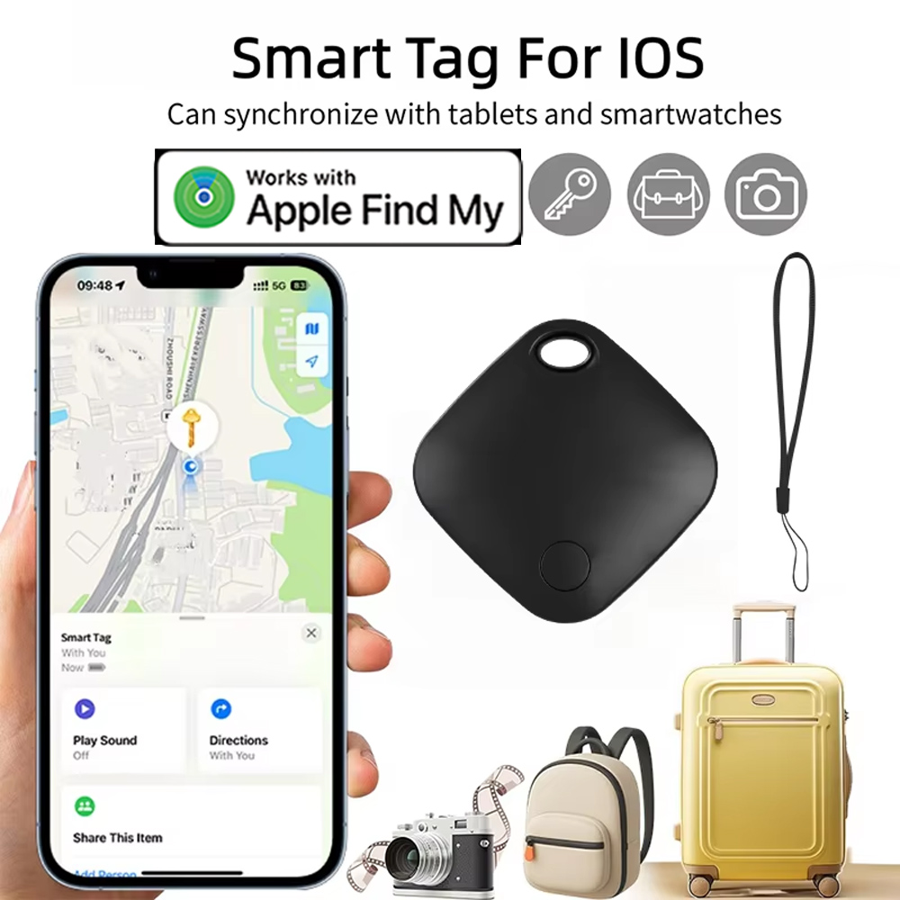 Vivilife スマート ロケーション トラッカー Apple Find My App 用 紛失防止リマインダー Bluetooth を超えたスマート タグ 荷物バッグの位置決め