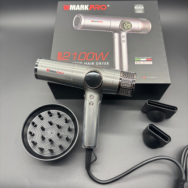 WMARK ヘアドライヤープロフェッショナルブロードライヤー温冷調整ヘアドライヤーマシン強力なマイナスイオン家電 NG-9117