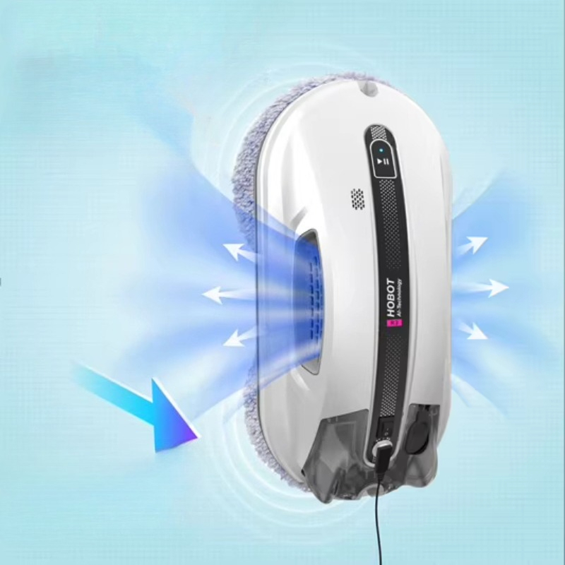 2026 プレミアム Hobot R3 スマート窓掃除ロボット、Su 用超音波ノズル付きデュアル自動スプリンクラー システム