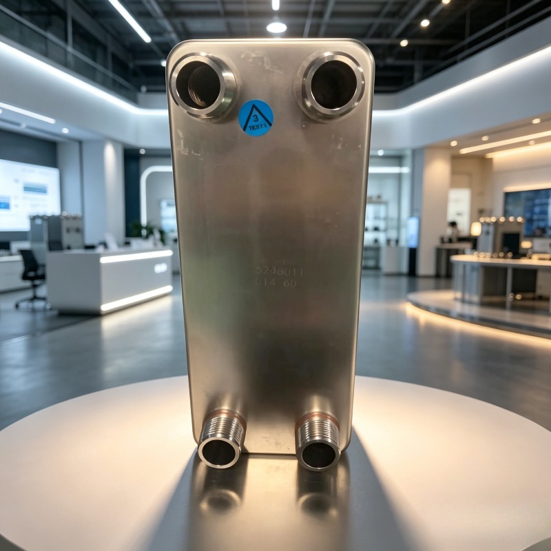 ろう付けプレート熱交換器、麦汁チラー、316 ステンレス鋼素材 - 60 プレート醸造チラー、自作麦汁チラー