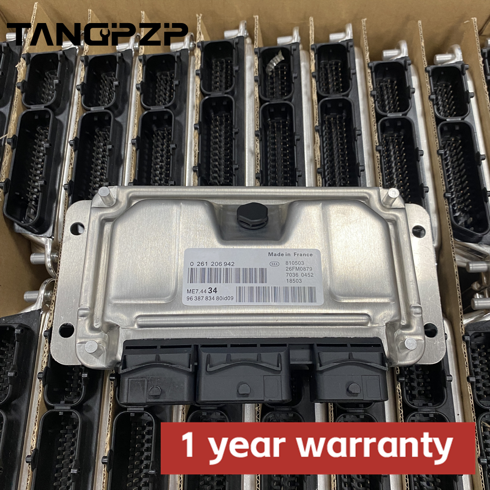 9638783480 エンジンコンピュータ電子制御モジュール ECU ECM ME7.4.4 プジョー 206 1.6i 16V 0261206942