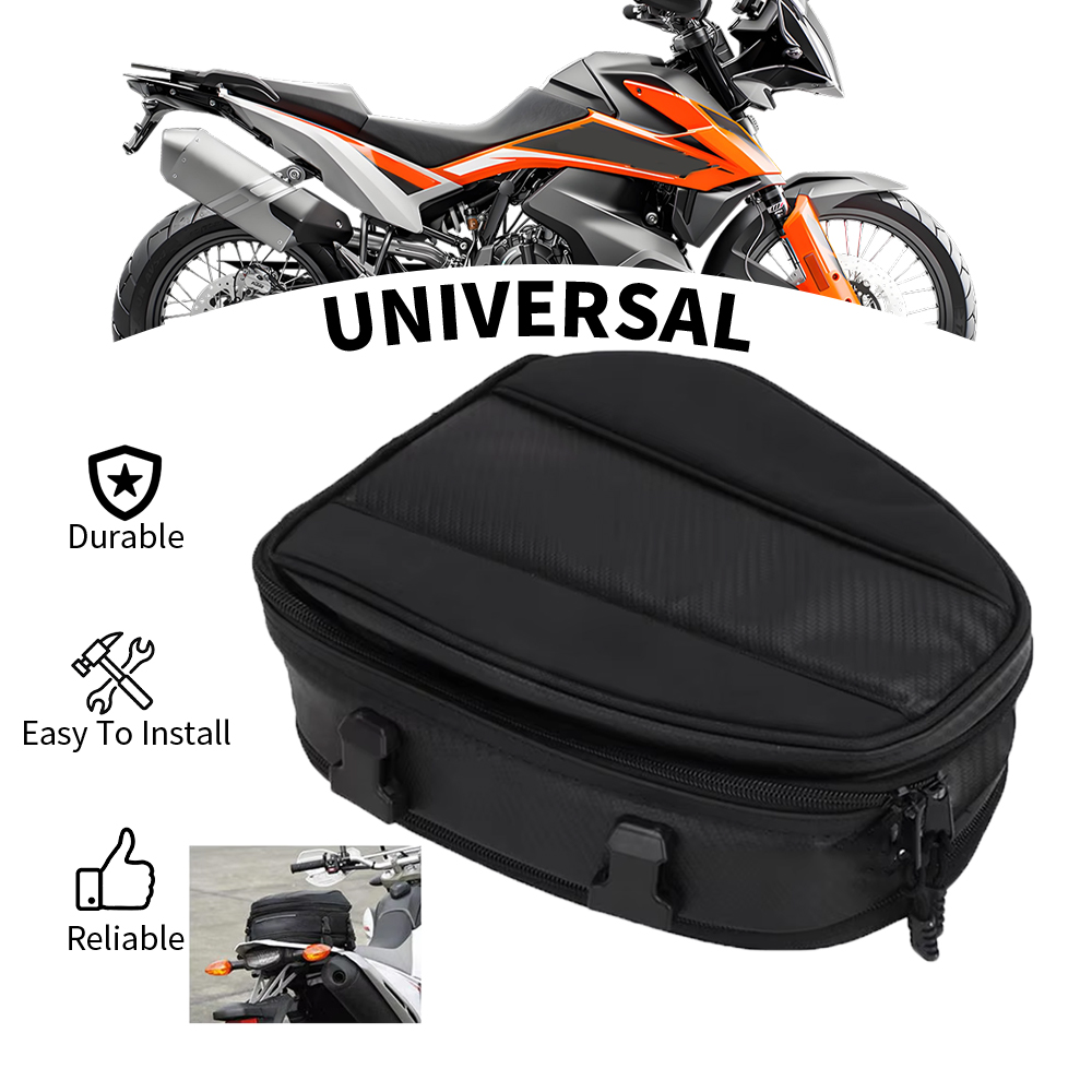 オートバイテールバッグ防水リアシートバッグバックパック電動ダートバイクレインカバーライダーパックスクーター荷物バックルストラップ