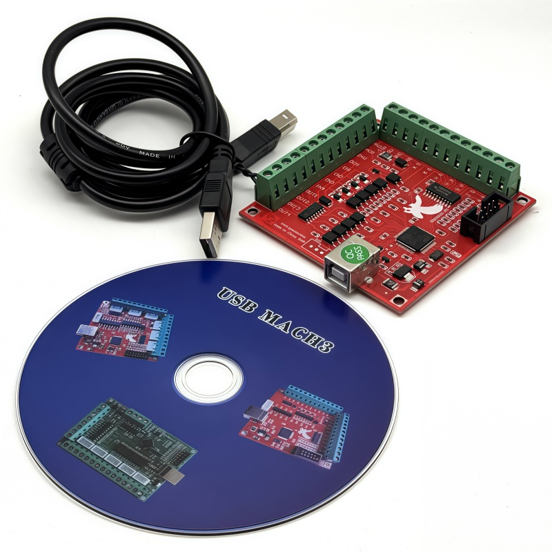 ブレークアウトボード CNC USB MACH3 100Khz 4 軸インターフェースドライバーモーションコントローラードライバーボード