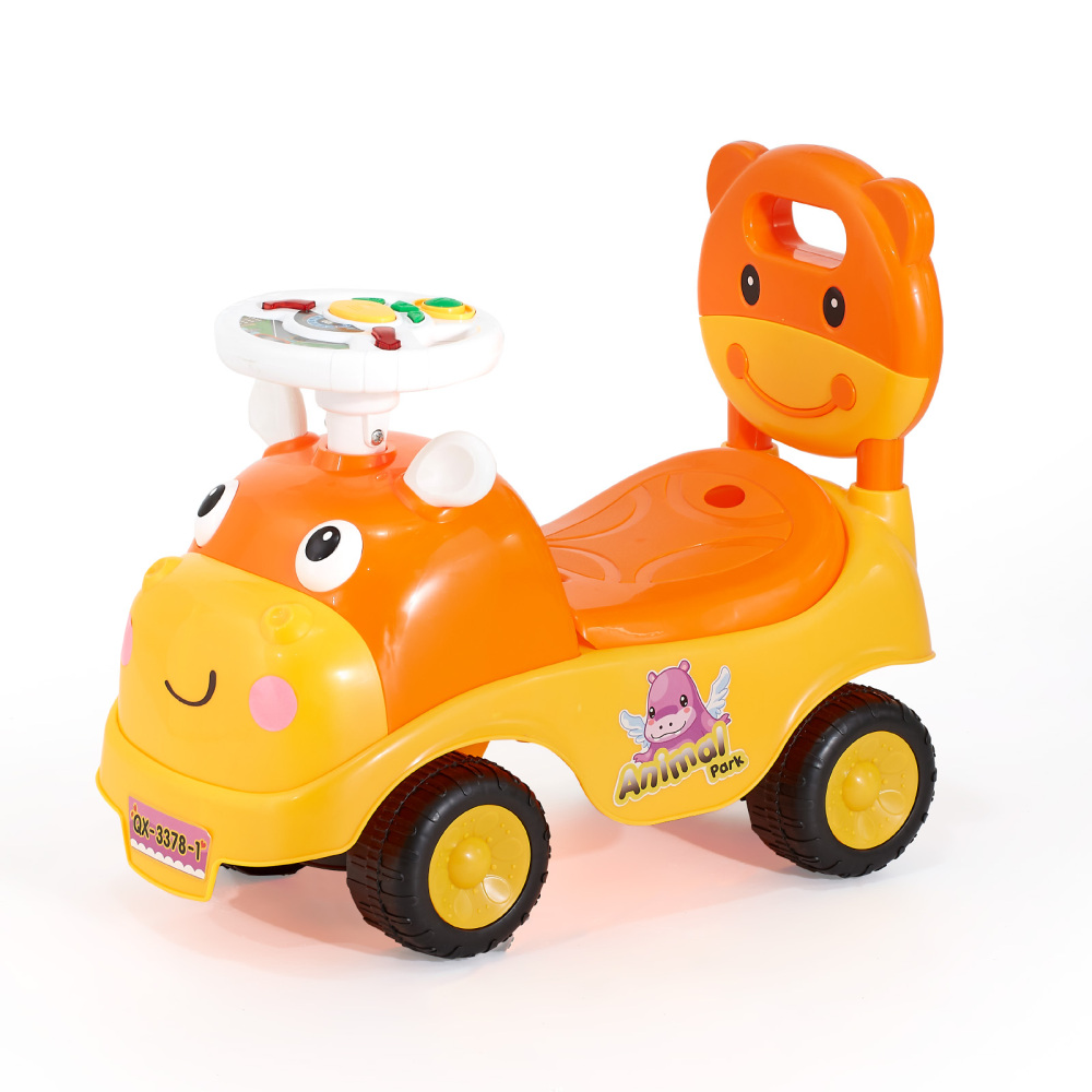 幼児用手押し車、19～36ヶ月の幼児用手押し車、子供たちはホーン付きのおもちゃに乗って遊べます。