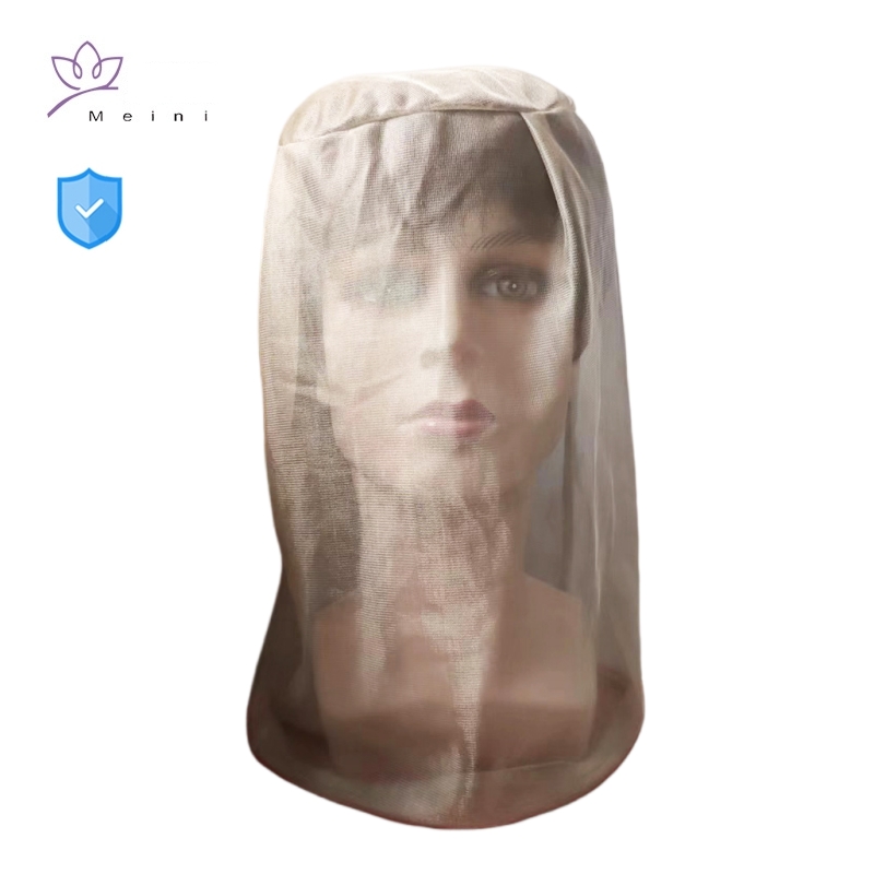 Electromagnetic radiation protective silver fiber head hoods Computer, Mobile phone EMF shielding gauze breathable head hood