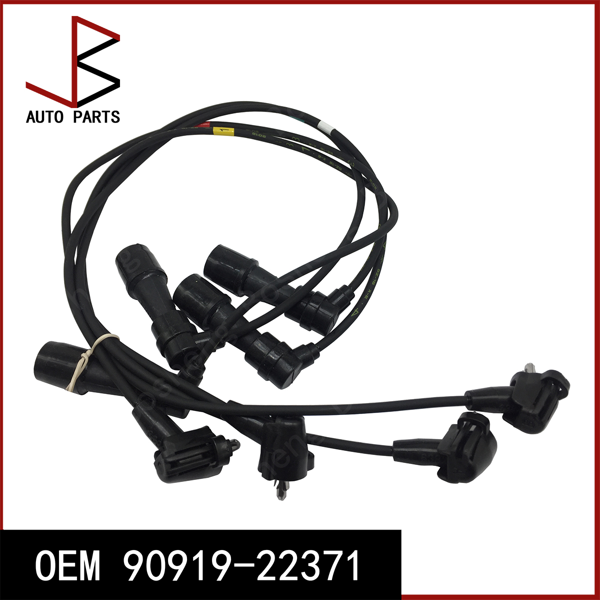 新しい 4 ピース/セットの点火ケーブルキット OEM 90919-22371 9091922371 90919 22371 トヨタ ハイラックス 1997-2004 ハイエース 1989-2006 T.U.V