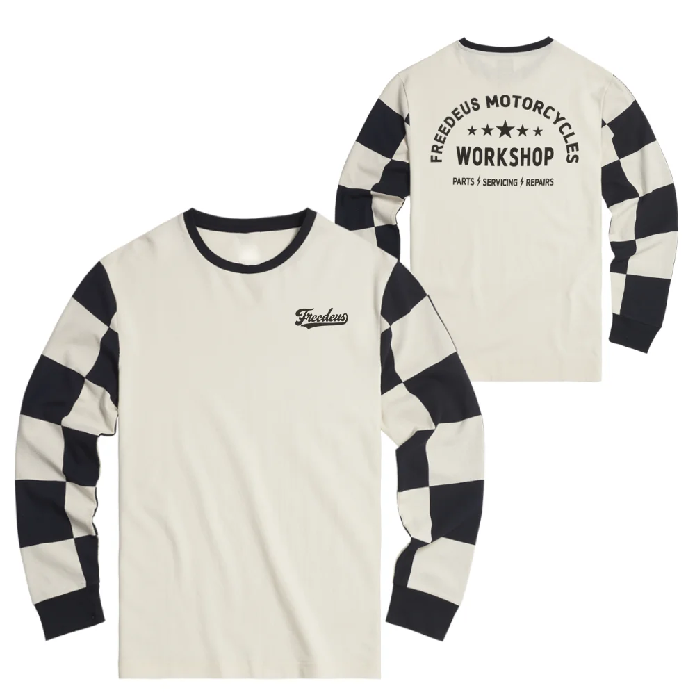 Freedeus クラシックモトクロスレーシング長袖オートバイ服自転車 MTB Tシャツサイクリングジャージ男性ダウンヒルマウンテン BMX