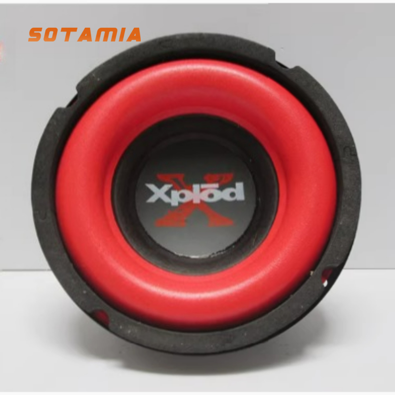 SOTAMIA 1 個 6.5 インチサブウーファー 4 オーム 80 ワット 100 磁気ホームシアタースマートオーディオスピーカー車のサブウーファー修正アップグレード