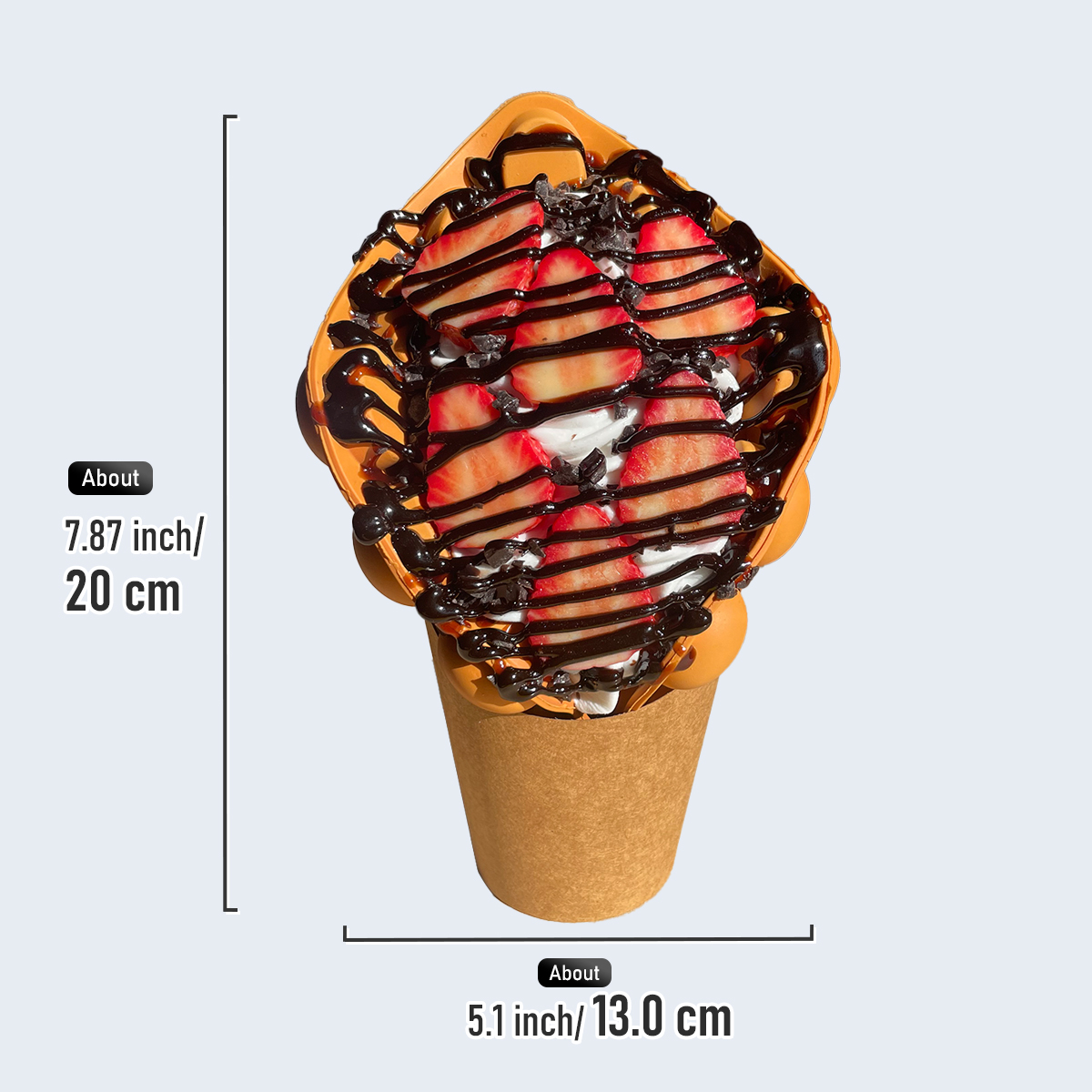 シミュレーションワッフル卵人工アイスクリームモデル偽食品ディスプレイマフィンパンカフェデザート窓小道具現実的な装飾