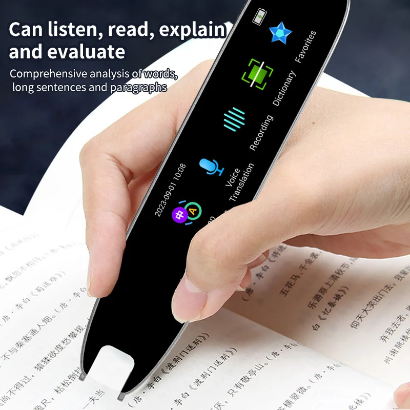 スマート音声スキャン翻訳機ペン A26 リアルタイム言語翻訳機多機能辞書翻訳海外出張