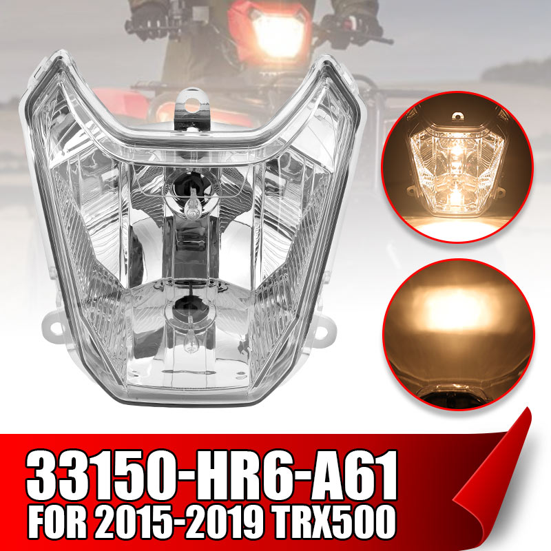 33150-HR6-A61 オートバイヘッドライトヘッドランプヘッドライトランプアセンブリ職長ルビコン TRX500 TRX520 2015-2025 ルーチェパラモト