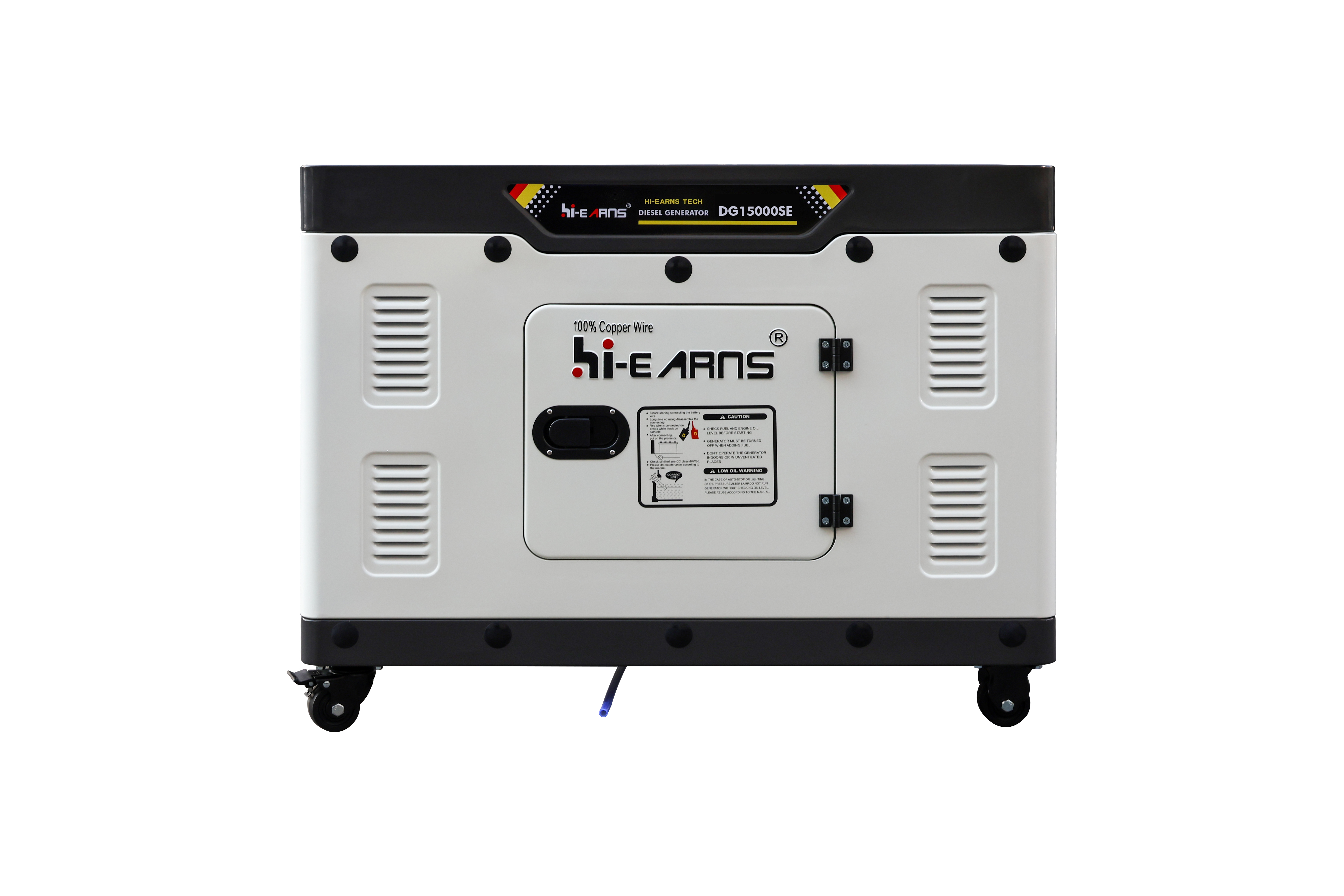 12.5KVA 10KW 単相ディーゼル発電機ポータブル屋外サイレントディーゼルエンジン発電機発電機