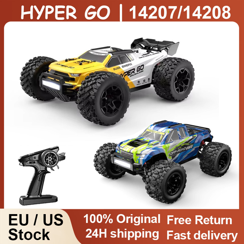 ハイパーゴー MJX 14207 14208 1/14 RC カー 41-53km/h ブラシレス 2.4 グラムリモコン 4WD オフロード高速 RC カートラック趣味のおもちゃ