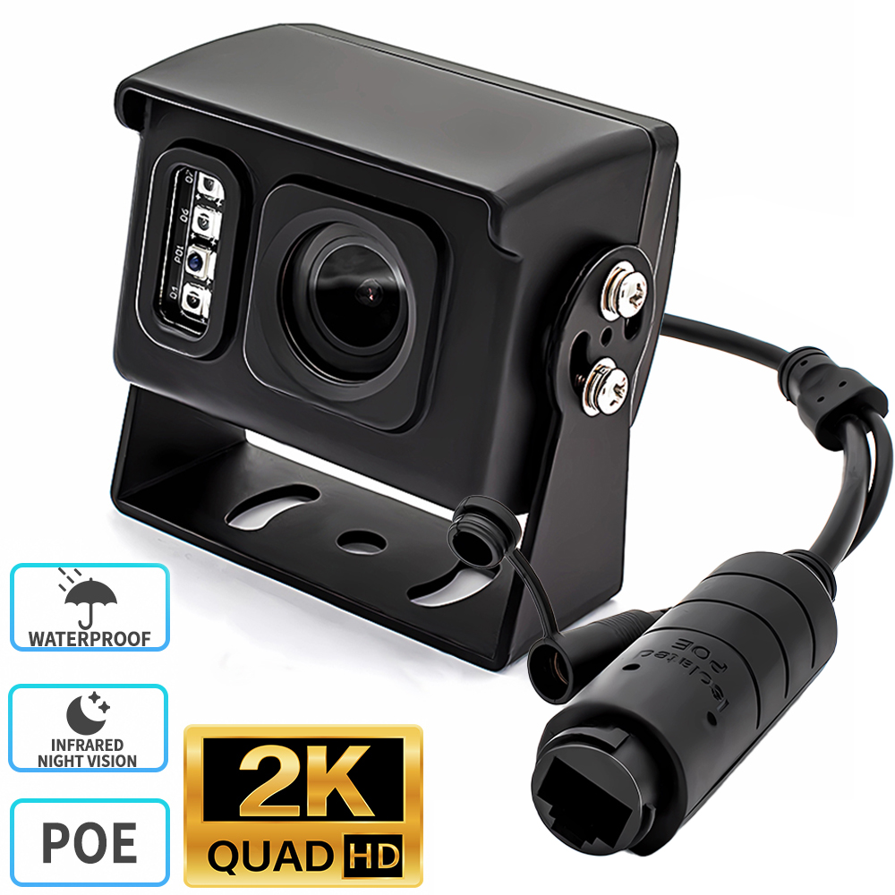 POE IP カメラナイトビジョンウェブカメラ赤外線 850nm ライト防水金属ボックス D/N RTSP Onvif CCTV 監視セキュリティカメラ