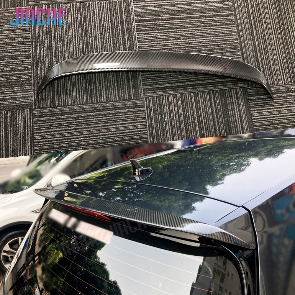 JIACHE MK7 カーボンファイバーリアルーフトランクウイングスポイラーフォルクスワーゲンゴルフ 7 VII MK 7 GTI R 2014-2018 非標準