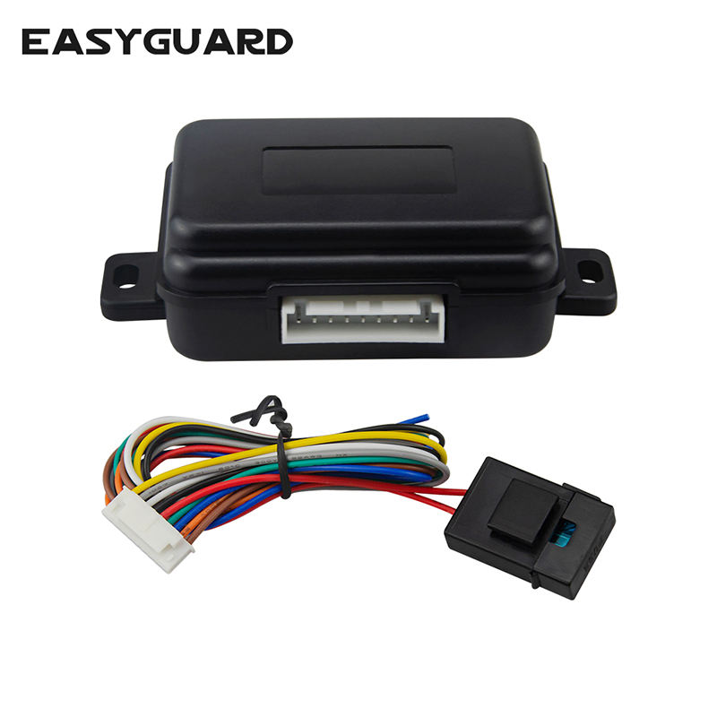 EASYGUARD ユニバーサル自動サイドミラー折りたたみ展開システムは、オリジナルの車の電気システムおよびセキュリティ システムと互換性があります。