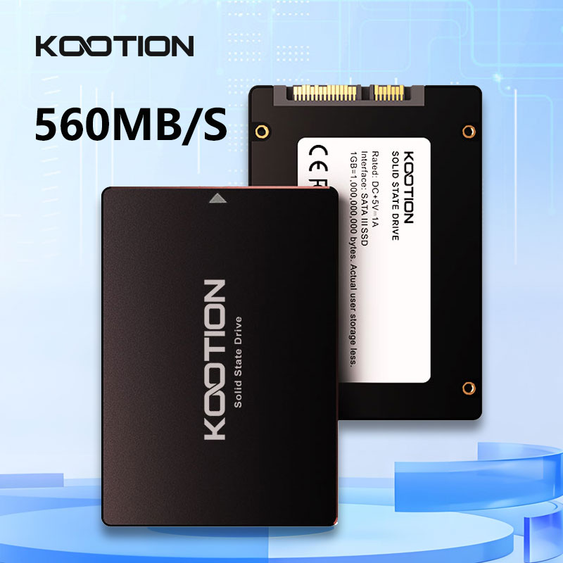 KOOTION SATA 3 SSD ドライブ HDD 2.5 ハードディスク SSD 64 ギガバイト 128 ギガバイト 240 ギガバイト 256 ギガバイト 480 ギガバイト 512 ギガバイト HD SATA3 ソリッドステートハードドライブラップトップ PC 用