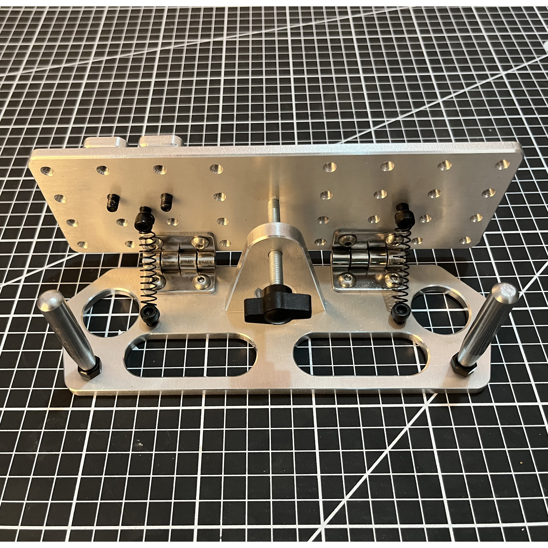 DIY 金属削りオープン V クリップ調整削り固定ブラケットツール