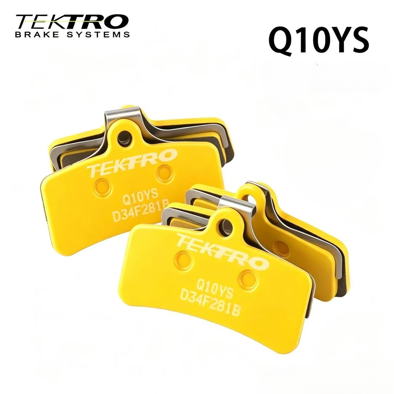 本 TEKTRO Q10RS Q10YS 4 ピストンブレーキパッド樹脂金属 MTB 油圧ディスクブレーキ HD-M745 TRP
