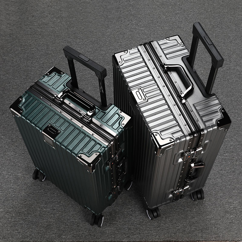 2 個セット旅行用スーツケース 20 26 インチアルミニウムフレーム、TSA ロック付き、機内持ち込みサイズ、サイレント全地形対応ホイール、カップホルダー付き