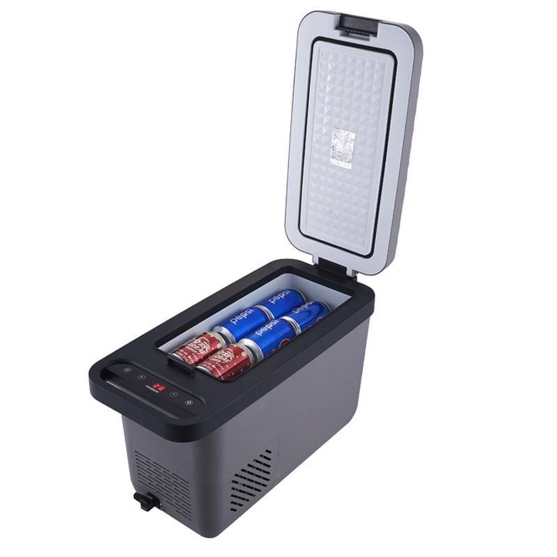 ポータブル 16L コンプレッサー 12V24V キャンプ屋外冷蔵庫冷凍庫モバイルカー冷蔵庫