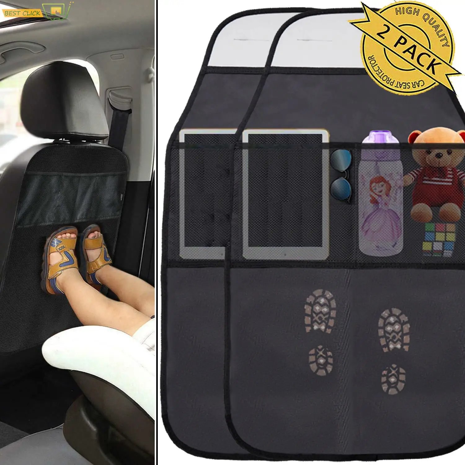 カーシートバックプロテクターカバー子供用キッズベビーアンチ泥汚れ自動車シートカバーアンチキックマットパッドシートカバーカーアクセサリー
