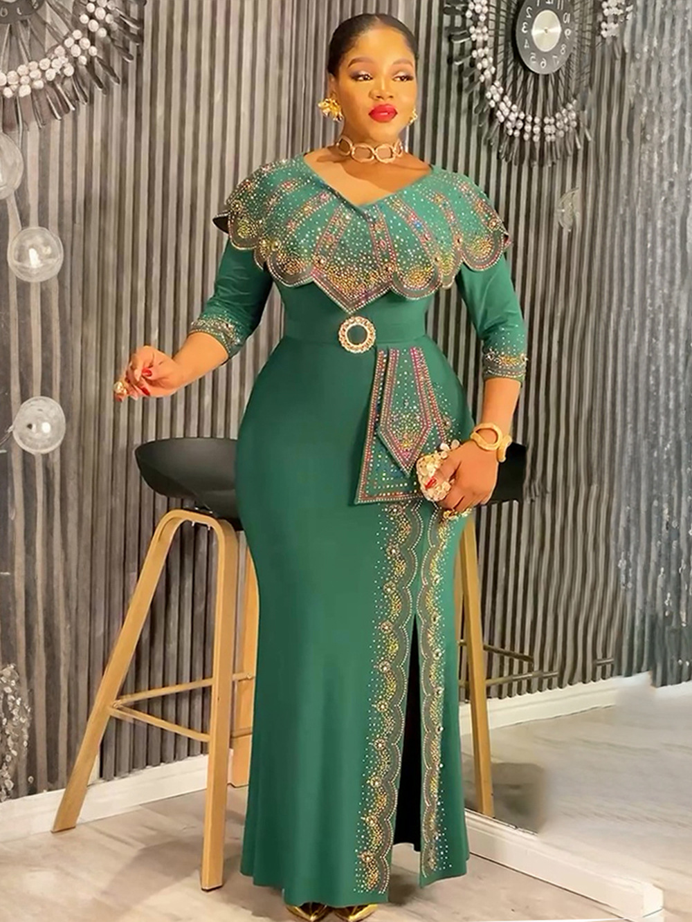 Abayas 女性のためのドバイアフリカイスラム教徒のファッションドレスカフタン Marocain イブニングパーティードレスサテン Boubou ローブ Djellaba ファム 2025