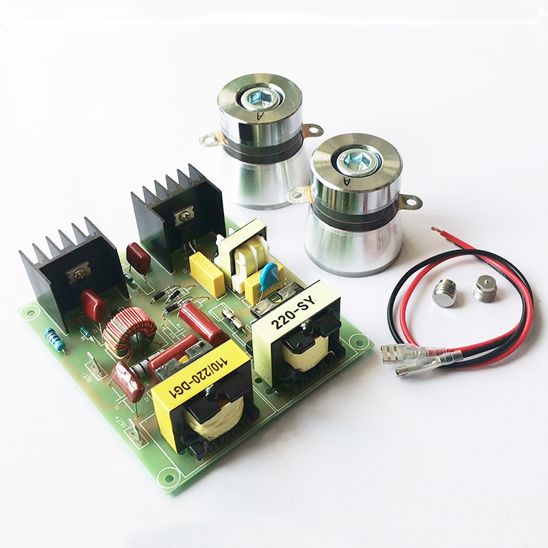 40Khz 120 ワット超音波洗浄機ドライバーボード食器洗い機発電機 AC 110V 220V / 60 ワット 40K トランスデューサー バイブレーター