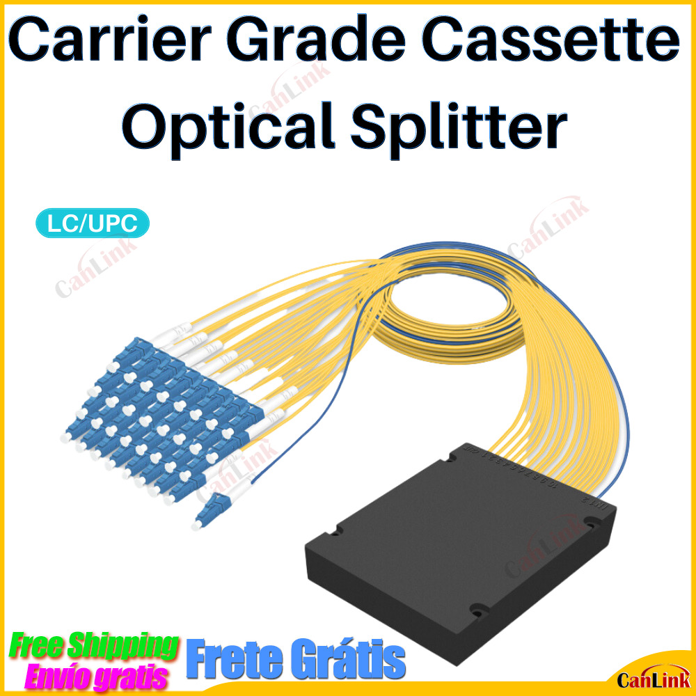1pc 高品質 1M LC UPC 1X​​32 1×8 光ファイバースプリッターボックス光 PLC