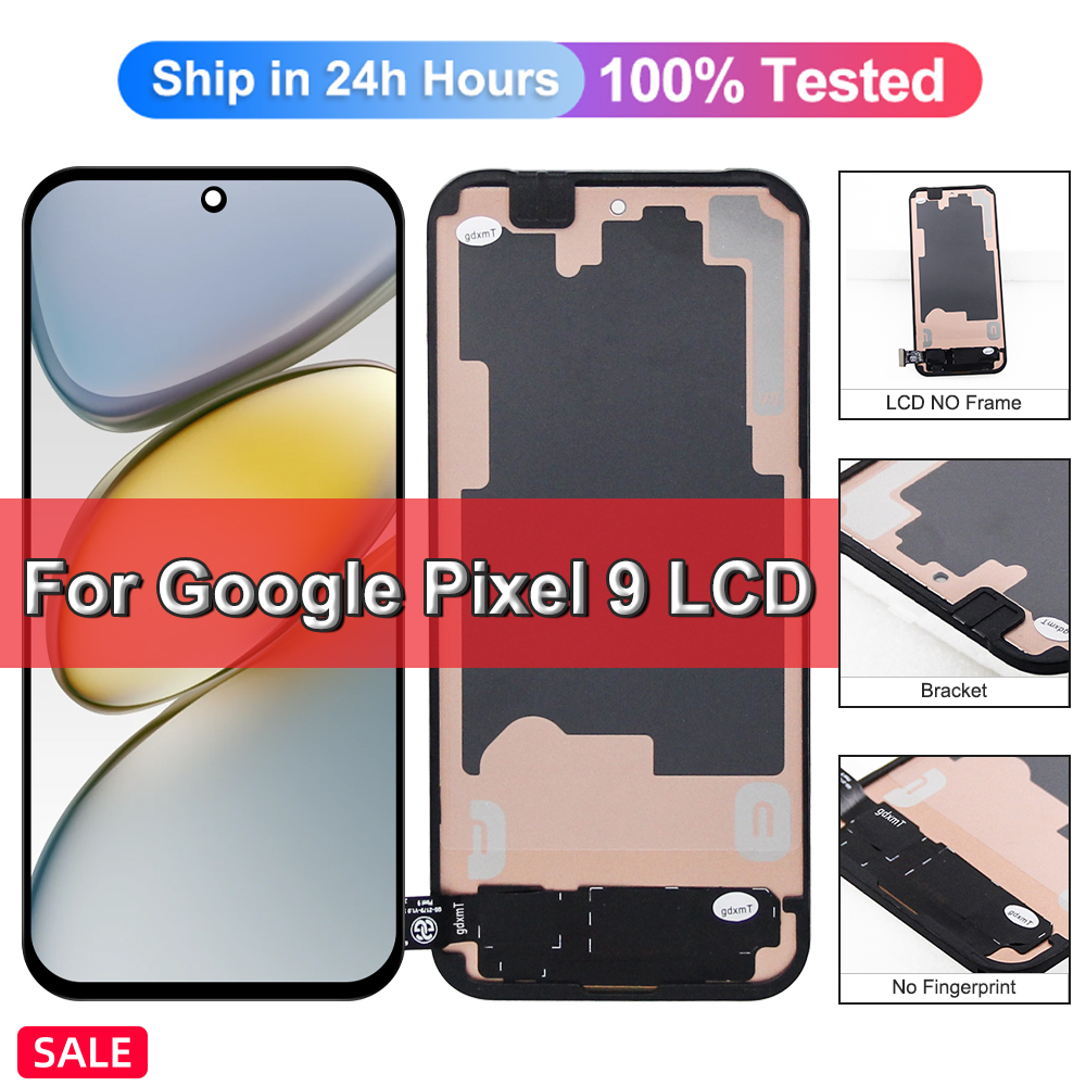 TFT Pixel9 ディスプレイ Google のピクセル 9 G2YBB GUR25 G1B60 スクリーンディスプレイタッチデジタイザアセンブリ Pixel9 スクリーン交換部品