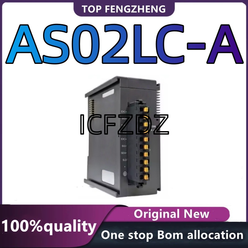 100% 新しいオリジナル Plc AS02LC-A 計量拡張モジュール 2 チャンネル As02lc-a プログラマブル コントローラ ユニット