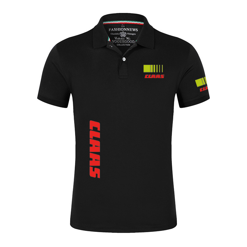 2024 男性 Claas 快適なカジュアル半袖ポロシャツオム新しい夏服高品質 Tシャツトップス