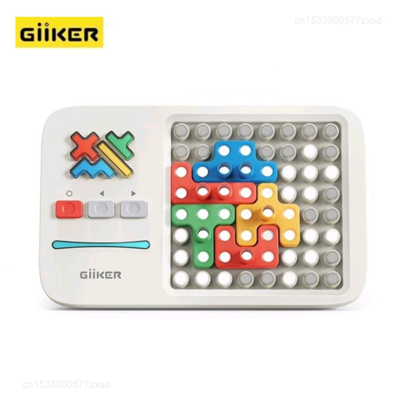 Giiker スーパーブロック 1000 レベルアップチャレンジロジックエクササイズボードゲーム教育ジグソーパズル子供のためのスマートアプリインテリジェントおもちゃ
