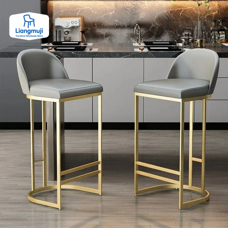 モダンなデザインのバースツールキッチン高級キッチンスツールホーム Sillas パラ Comedor レストラン家具ヴィンテージバースツール