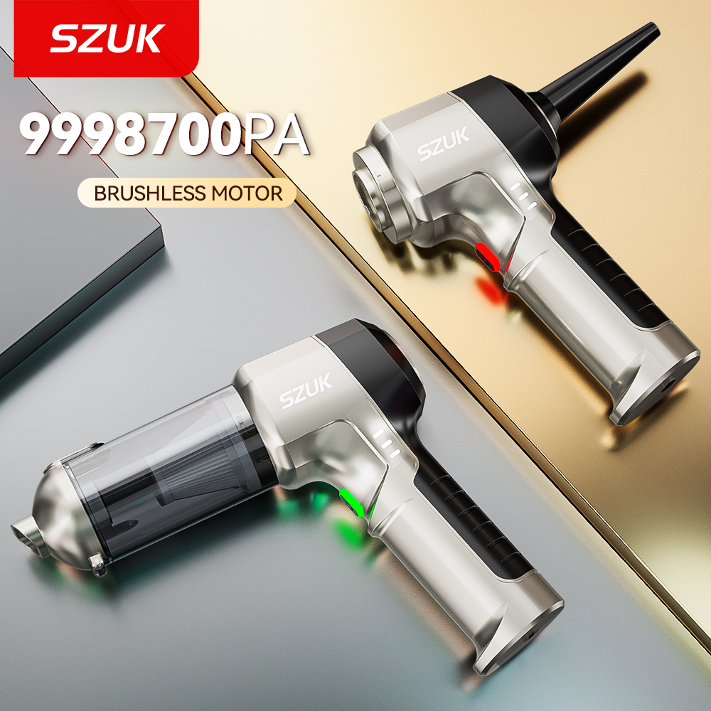 SZUK 9998700PA 高圧車用掃除機ポータブルハンドヘルド強力なミニ車掃除機ワイヤレスクリーナー洗浄機