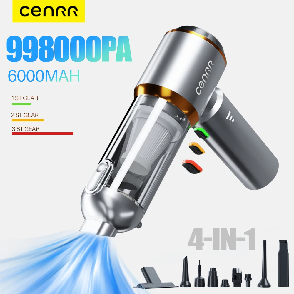CENRR 998000PA 強力なミニ掃除機コードレスポータブル車の掃除機家電用ハンドヘルド送風機車のクリーナー