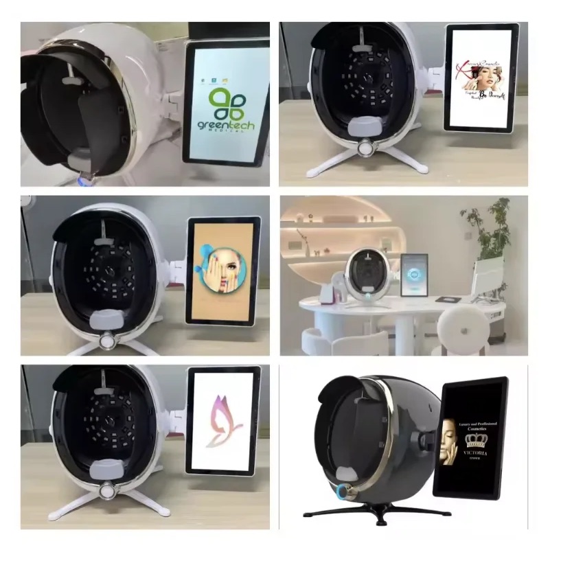SLyric 3D skin scanner facial analyzer monitor magic mirror portable tester face camera test and analysis machine