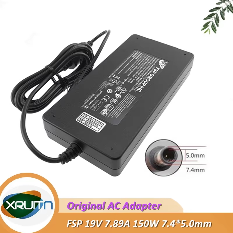 100% 本物の FSP スイッチング電源アダプタ 150 ワット FSP150-ABBN3 19 V 7.89A AC アダプタラップトップ充電器 7.4 × 5.0 ミリメートル先端