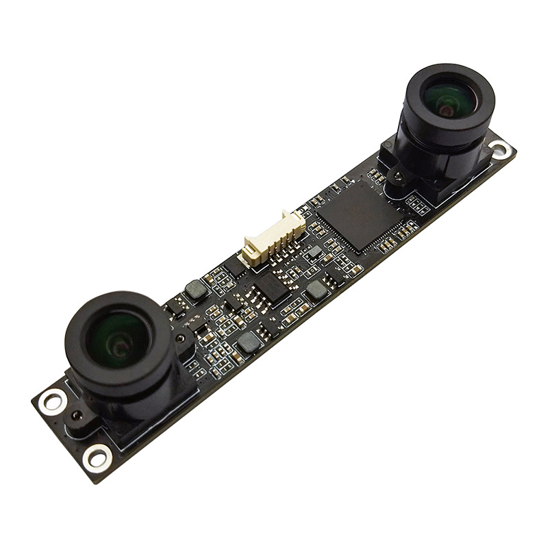 60fps グローバルシャッター USB カメラモジュールデュアルレンズ同期 USB2.0 OV9281 双眼 1MP 固定焦点カメラ