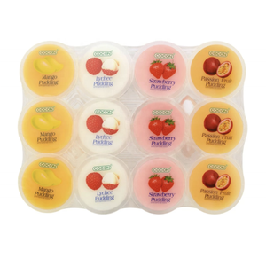 Cocon Pudding Nata Decoco Jelly Pudding 80g x 12 x 8 packs Suitable for export and retail Shelf life: 9–12 months Store refrigerated Made in Malaysia Halal certified